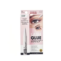 KISS Lash Glue Liner - Clear (0.02 Oz), Foolproof lash application.