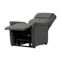 CorLiving Ashley Upholstered Power Lift Recliner for Adults - Electric Recliner Chairs, Power Lift Recliner Chair, Lift Recliners & Power Lift Recliner Chair for Elderly