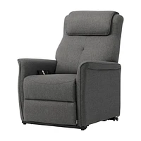 CorLiving Ashley Upholstered Power Lift Recliner for Adults - Electric Recliner Chairs, Power Lift Recliner Chair, Lift Recliners & Power Lift Recliner Chair for Elderly