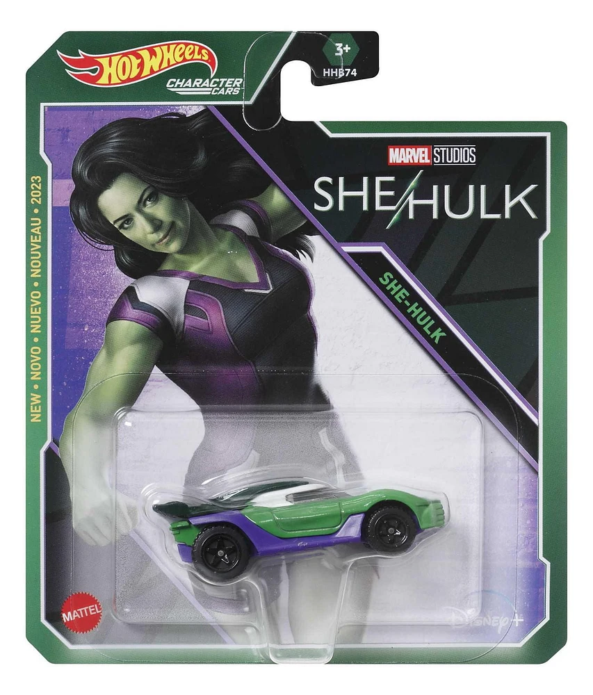 Hot Wheels Marvel She Hulk Car