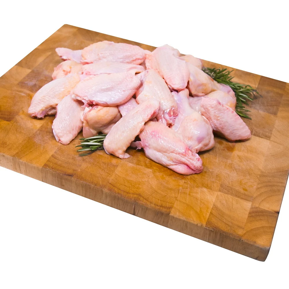 Ailes de poulet coupées - Élevé sans antibiotiques Prime