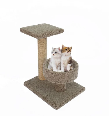 Wonder Sisal Scratch Tree with Basket