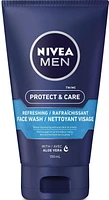 NIVEA MEN Protect & Care Nettoyant visage rafraîchissant 150 ml