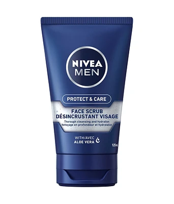 NIVEA MEN Protect & Care Exfoliating Face Scrub, 125 g