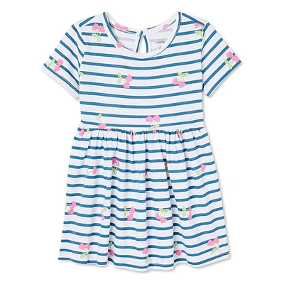 Robe à manches courtes George pour bébés filles Tailles 0-24 mois