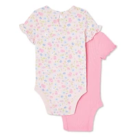 Lot de 2 cache-couches George pour bébés filles Tailles 0-24 mois