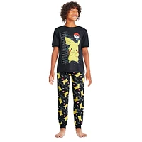 Pokemon Boys' Pikachu Pajama 2-Piece Set