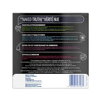 Condoms DurexMD Intense Orgasmic, nervurés et microperlés avec gel Desirex pour une stimulation accrue | 20 condoms 20 condoms