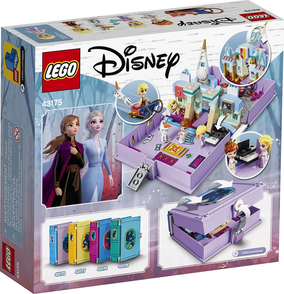 LEGO Disney Anna and Elsa’s Storybook Adventures 43175 Toy Building Kit (133 Pieces)