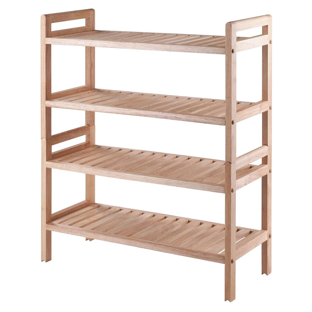 Winsome Mercury 2 Piece Stackable Shoe Rack Set