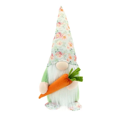 Way To Celebrate Easter 15 inch Fabric Gnome, Green