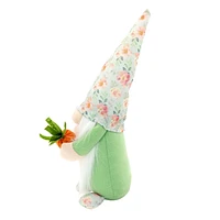 Way To Celebrate Easter 15 inch Fabric Gnome, Green