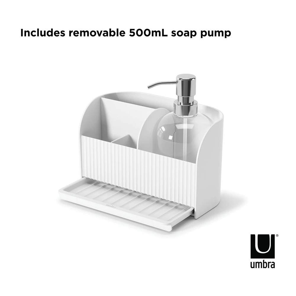 Umbra Sling Sink Caddy and Soap Pump