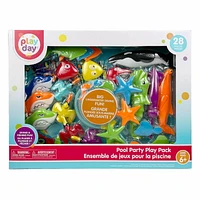 Play Day Pool Party Dive Play Pack 28 Piece Underwater Diving Toy Set