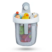 Munchkin Super Scoop Bath Toy Organizer, Grey, Bath Toy Organizer