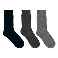 Secret® 3pk Cotton Crew Socks, Sizes 6-10