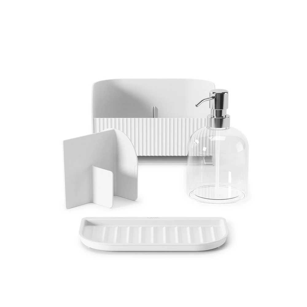 Umbra Sling Sink Caddy and Soap Pump