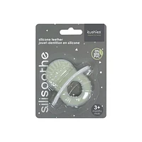 Kushies Silisoothe - Textured Baby Teething Toy, BPA-Free, Eco-Friendly Non-Toxic Silicone -Emerald