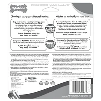 Nylabone Puppy Starter Pack Chicken & Bacon Flavor Small - Up to 25 lbs.