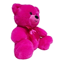 Way to Celebrate Large Plush Bear, Pink, 14inch