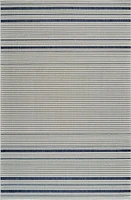 Rug Branch Maise Abstract Indoor Outdoor Area Rug, Cream Blue, Modern - Entryway, Hallway, Bathroom, and Kitchen<br>