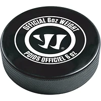 Warrior Official Hockey Pucks Bucket - 18 Pucks, 6oz Rubber