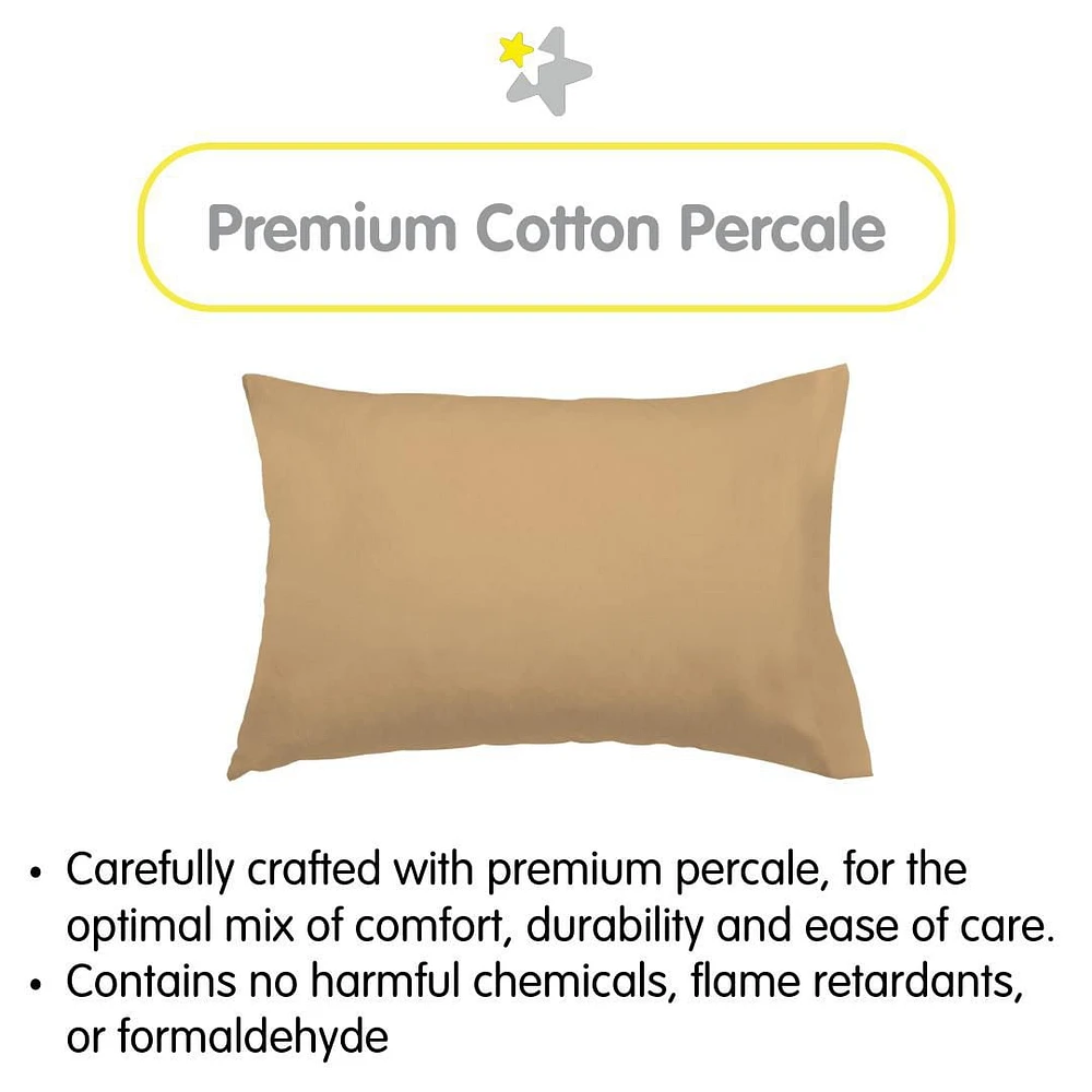 BreathableBaby Cotton Percale Pillowcase