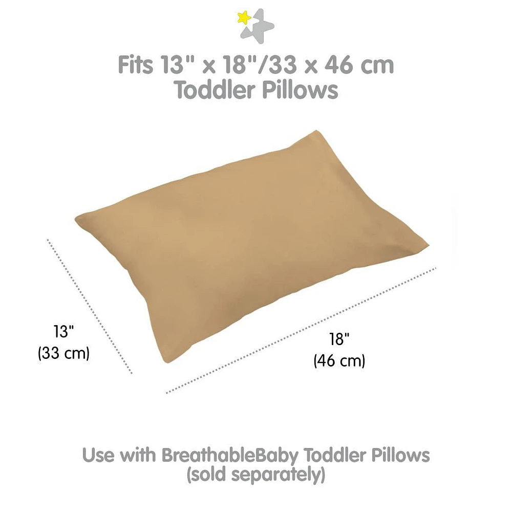 BreathableBaby Cotton Percale Pillowcase