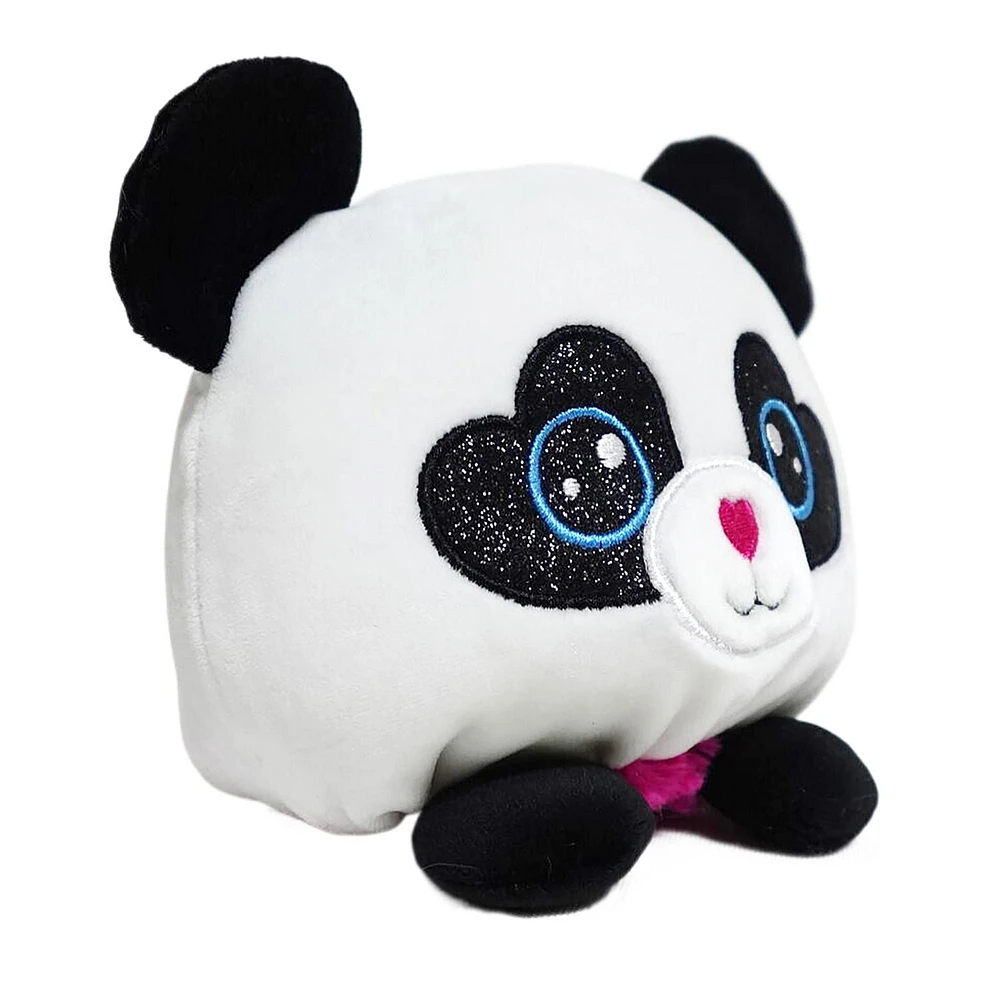 Way to Celebrate Reversible Plush Panda, black and white  4.5inch