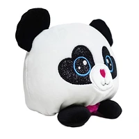 Way to Celebrate Reversible Plush Panda, black and white  4.5inch