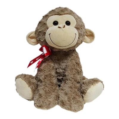 Way to Celebrate Large Jungle Plush Monkey, Brown 14inch