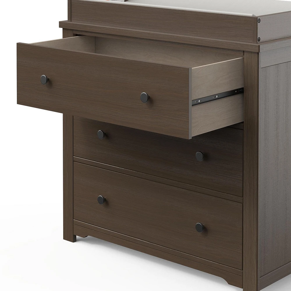 Forever Eclectic Harmony 3-Drawer Dresser with Changing Table Topper