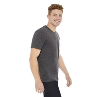 T-shirt extensible George pour hommes à encolure en V Tailles P TTG