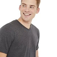 T-shirt extensible George pour hommes à encolure en V Tailles P TTG