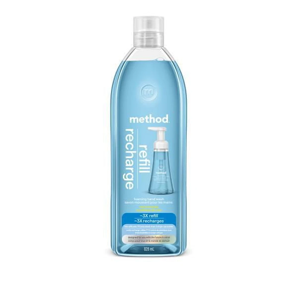 Method Foaming Hand Wash Sea Minerals Refill, 828 mL