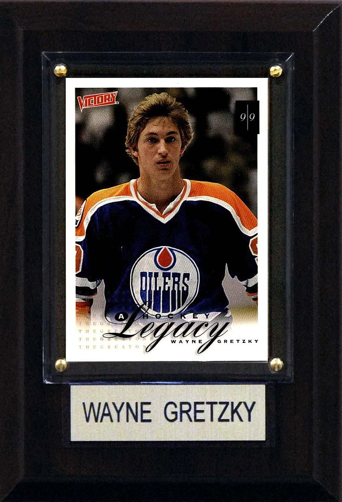 C&I Collectables Plaque: NHL - Edmonton Oilers - Wayne Gretzky