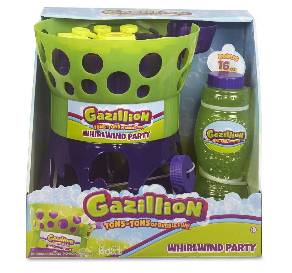 Gazillion Bubbles Whirlwind Party Machine