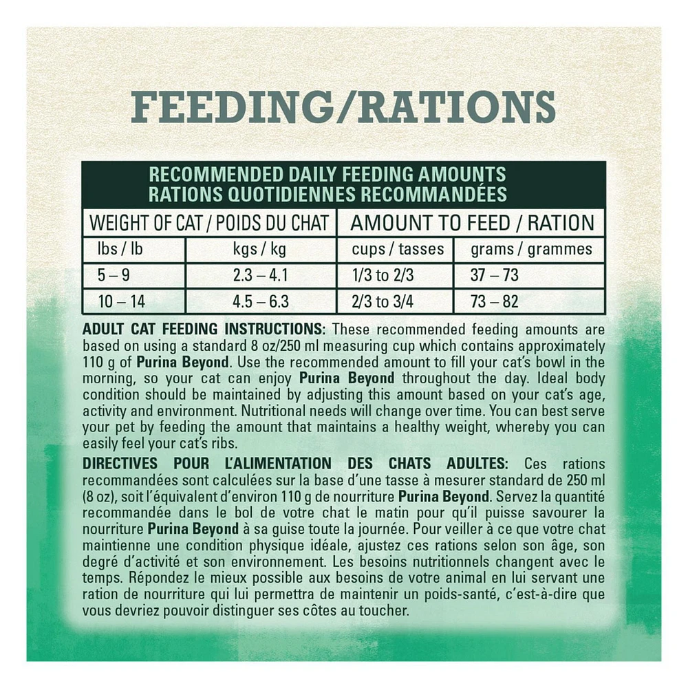 Beyond Sans Grains Recette de Poisson Blanc et D’oeufs 1.36-2.26 kg