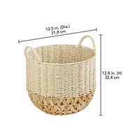 HOMETRENDS Décor Basket, Paper & water hyacinth