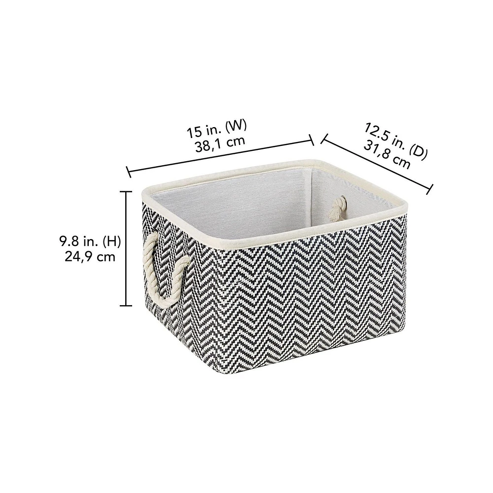 HOMETRENDS Storage Basket, Made of paper