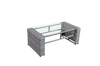 Velago Lamone Outdoor Conversation Set, Light Grey