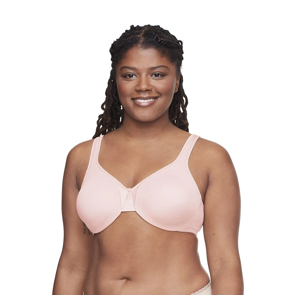 Warners® Signature Support Unlined Cushioned Underwire Bra 35002C, Sizes 36 to 42C; 34 44D/DD; 42DDD