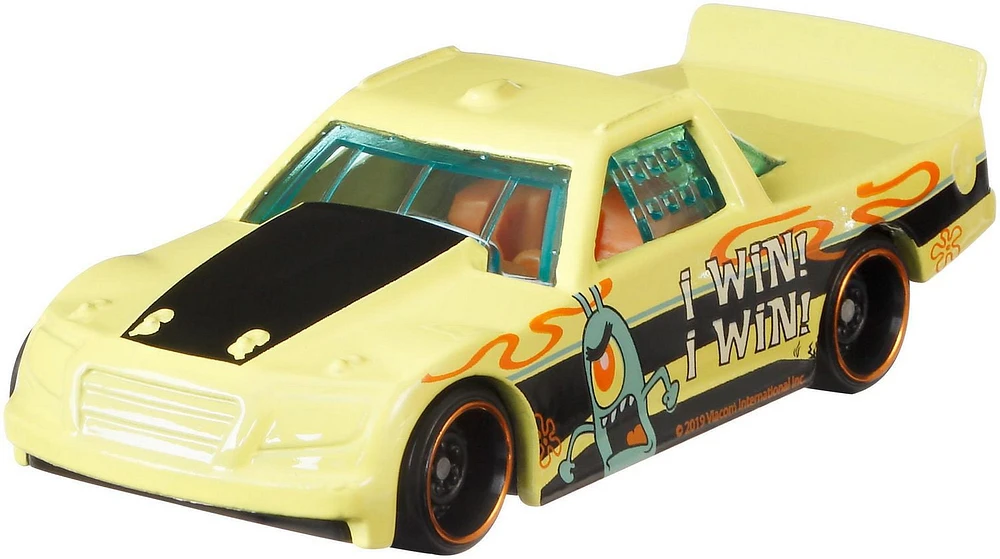 Hot Wheels Nickelodean Spongebob 1:64 scale die-cast Vehicle