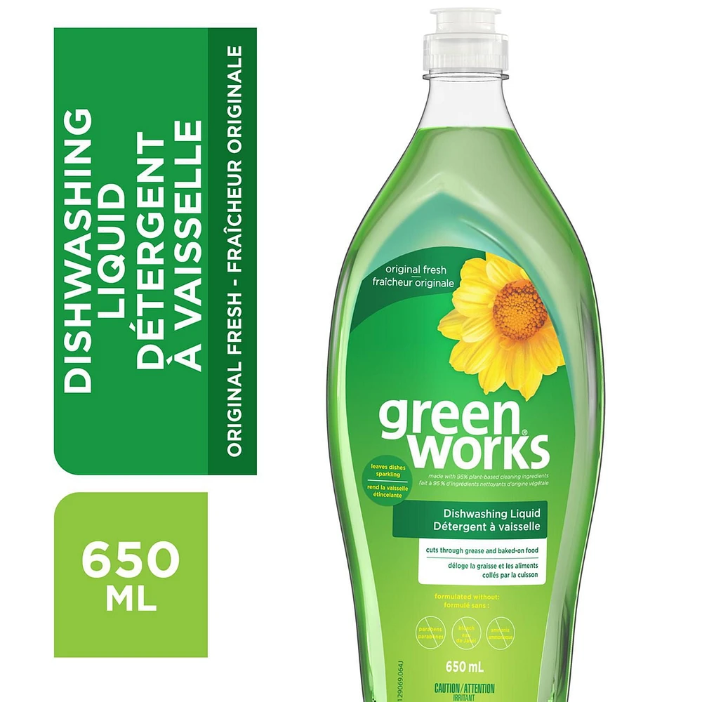 Green Works Dishwashing Liquid,