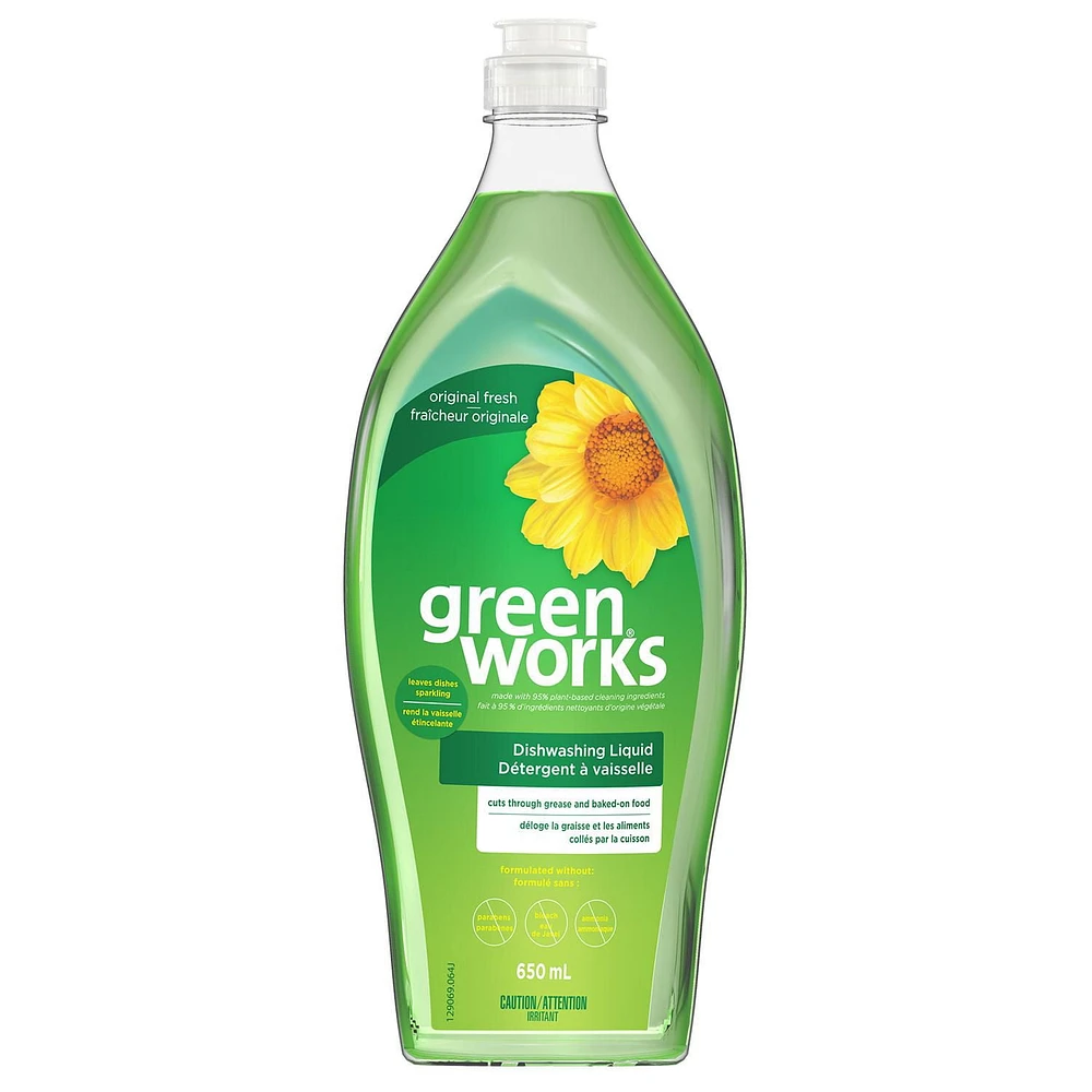 Green Works Dishwashing Liquid,