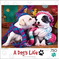 Buffalo Games A Dog's Life Best Friends 750 Piece Jigsaw Puzzle