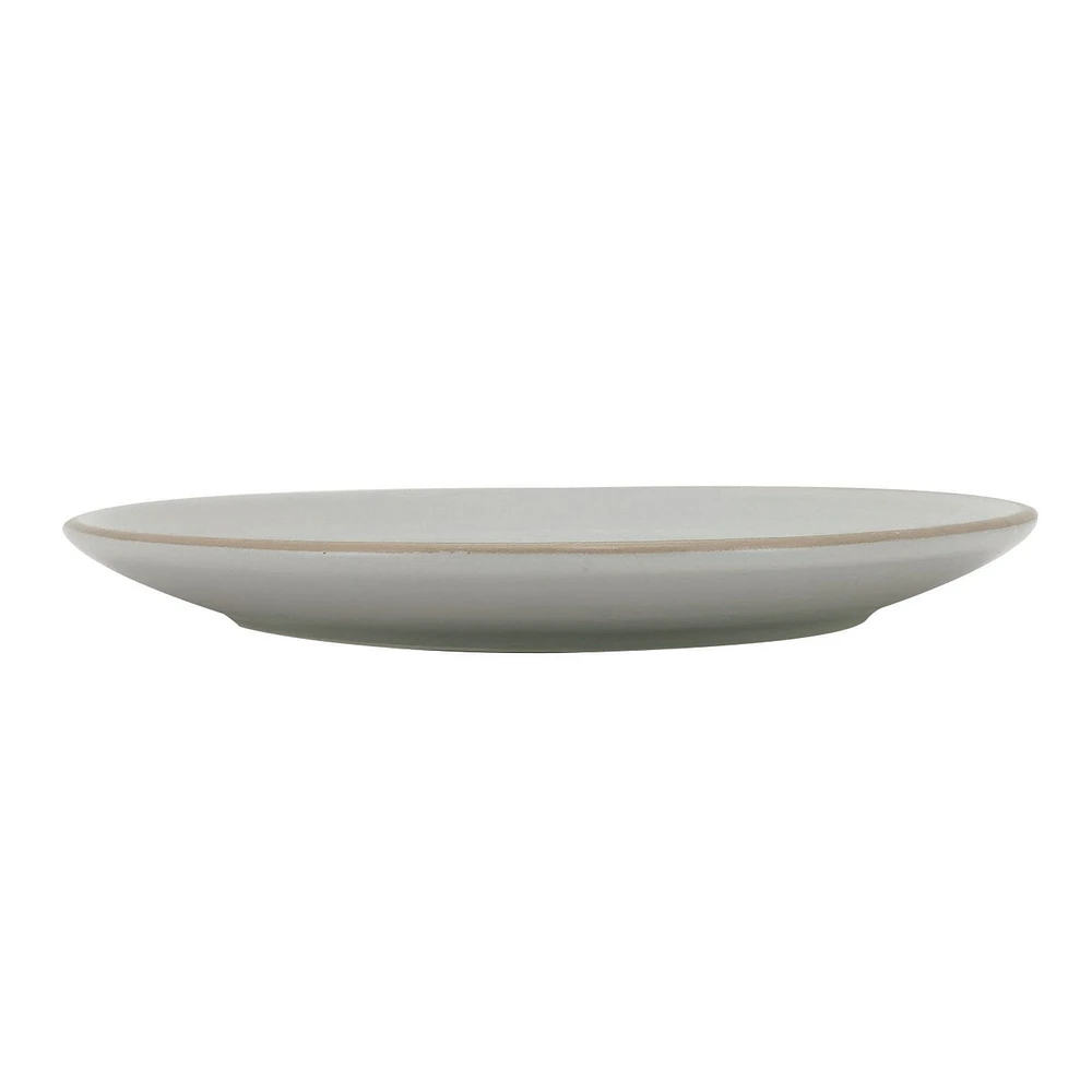 Hometrends Stoneware Appetizer Plates, Aragon, 7.5" dia.