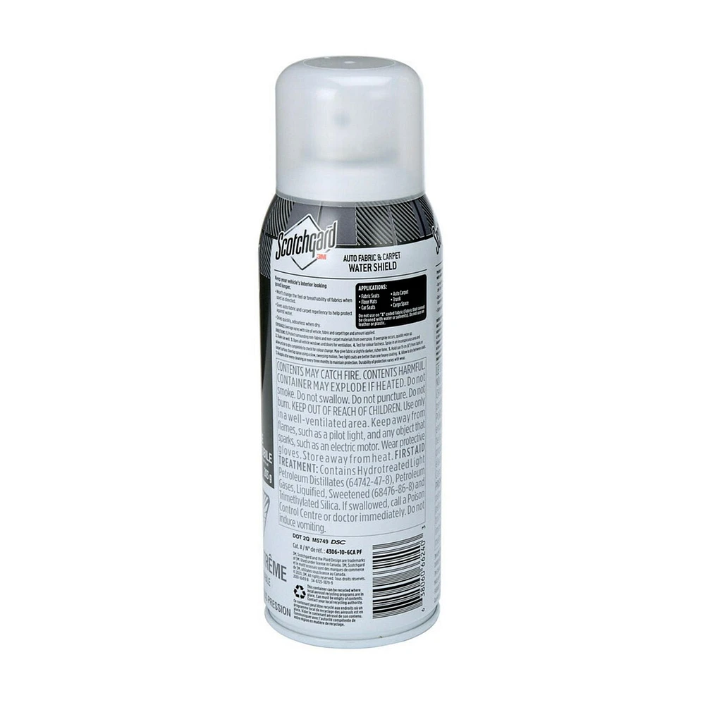 Scotchgard™ Auto Carpet Water Shield 4306-10-6CA PF, 10 oz (283 g), Scotchgard™ 4306-10-6CA PF