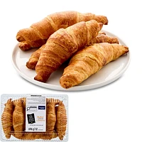 Croissants au beurre Mon marché fraîcheur 12 morceaux, total de 696 g