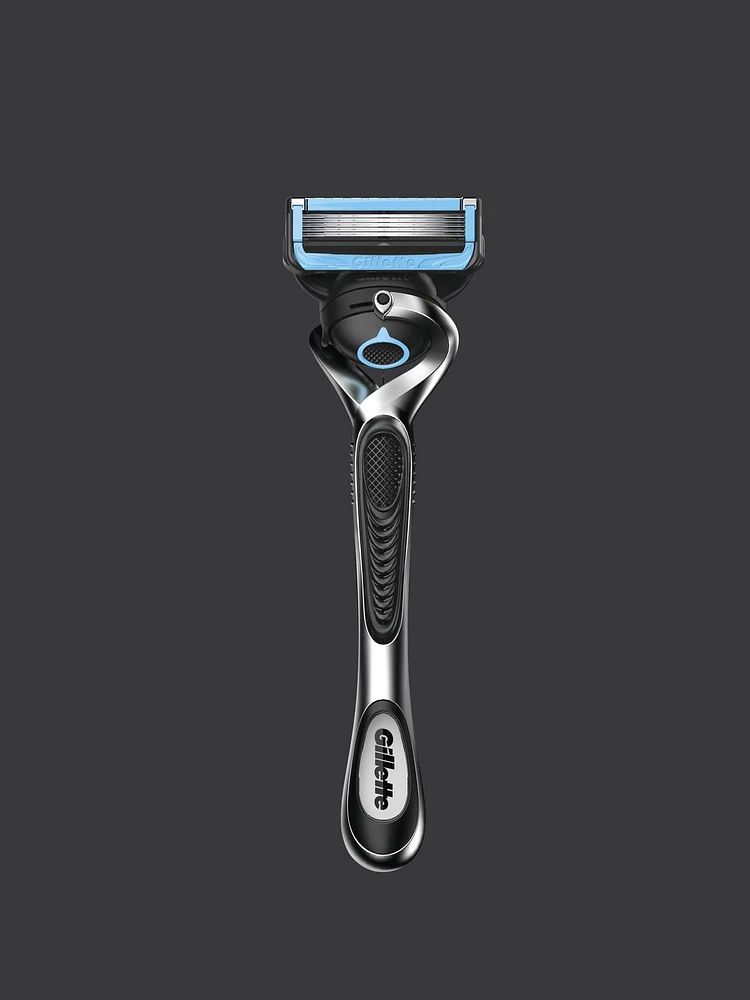 Gillette ProGlide Chill Razor for Men, 1 Handle + 3 Blade Refills